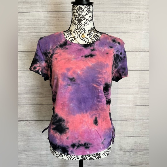 PINK Victoria's Secret Tops - PINK Victoria's Secret | Short Sleeve Tie-Dye Tee